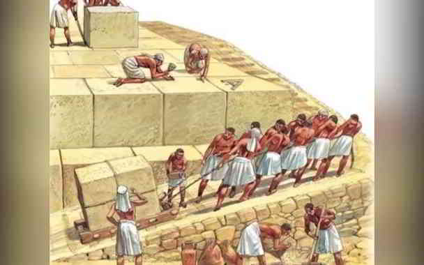 how pyramids were built