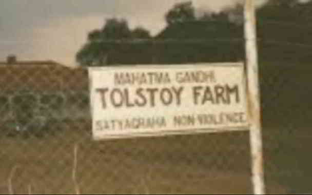 gandhi tolstoy farm in kannada