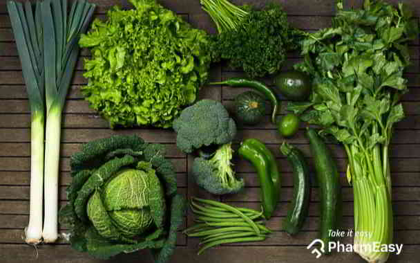 green leaves vegetables for heart in kannada