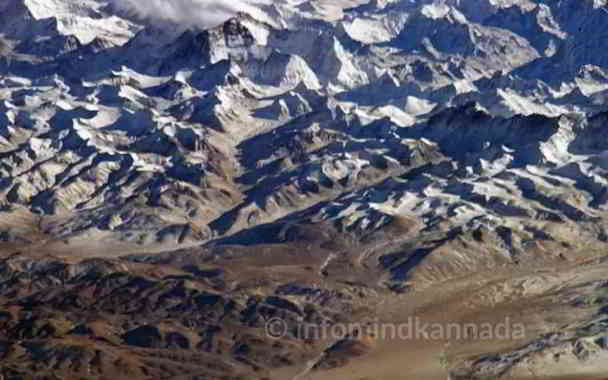 can you see mount everest from space in kannada