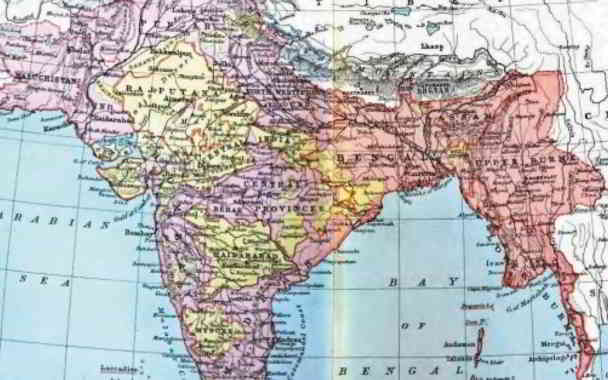 india map in kannada