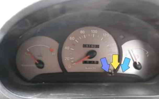 speedometer of car in kannada